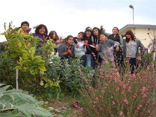 Garden club members